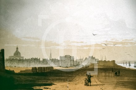 Liverpool from the north shore, 1790